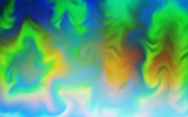 Açık mavi, yeşil vektör soyut arkaplan. Görüntü stili ve gradyanı olan yeni renkli çizimler. İşiniz için yepyeni bir tasarım..