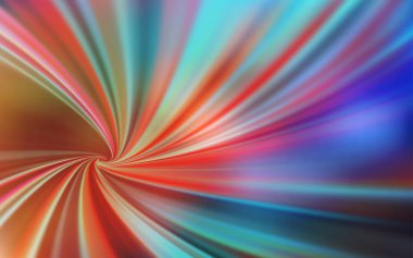 Açık mavi, sarı vektör soyut bulanık düzeni. Degrade ile renkli soyut Illustration. İşletmeniz için tamamen yeni tasarım.