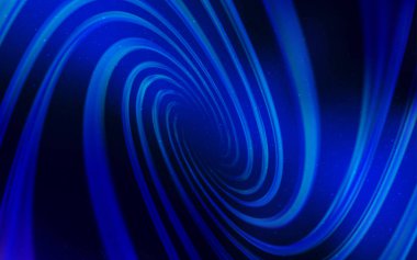 Kozmik yıldızlarla ışık Mavisi vektör düzeni. Soyut şablonda gökyüzü yıldızlarıyla parlayan illüstrasyon. Astronomi web siteleri için desen.