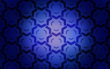 Wry çizgileri ile koyu mavi vektör arkaplanı.