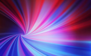 Açık mavi, kırmızı vektör bulanık şablon. Görüntü tarzında tamamen yeni bir renkli çizim. Çalışmalarınız için akıllı tasarım.