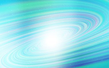 Açık mavi, yeşil vektör şablon uzay yıldızları ile. Renkli kozmik yıldızlar ile glitter soyut illüstrasyon. Astroloji Web siteleri için desen.