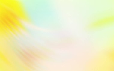 Açık yeşil, sarı vektör parlak şablonu bulanıklaştırdı. Görüntü tarzında tamamen yeni bir renkli çizim. Tasarımlar için arka plan.