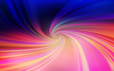 Açık mavi, kırmızı vektör arka plan alaycı hatları ile. Degrade çizgiler ile renkli geometrik örnek. Web siteniz için soyut tasarım.