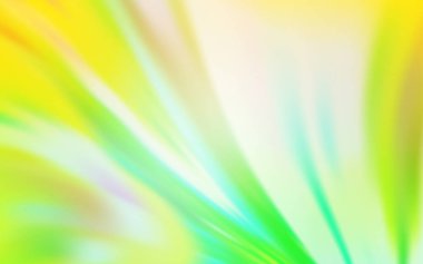 Açık yeşil, sarı vektör parlaklık soyut arka plan bulanık. Degrade ile soyut renkli illüstrasyon. İşletmeniz için yeni tasarım.