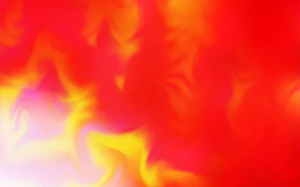 Rouge clair, Jaune vecteur flou brillance texture abstraite . — Image vectorielle