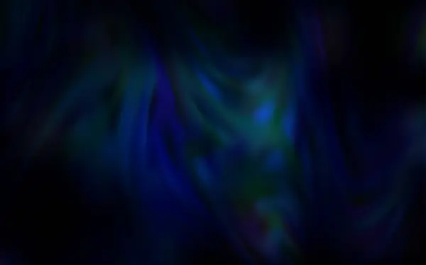 Dark Blue Vetor Abstrato Padrão Brilhante Brilhando Ilustração Colorida Estilo — Vetor de Stock