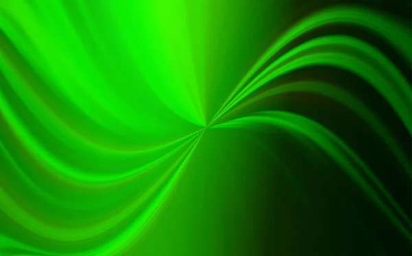 Hellgrüner Vektor Verschwommen Glanz Abstrakten Hintergrund Leuchtende Farbige Illustration Smarten — Stockvektor
