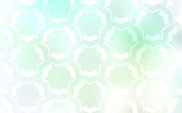 Hellgrüne Vektorschablone Mit Schiefen Linien Eine Leuchtende Illustration Die Aus — Stockvektor