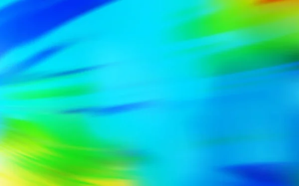 Hellblauer Grüner Vektorabstrakt Verschwommener Hintergrund Abstrakte Farbenfrohe Illustration Mit Farbverlauf — Stockvektor