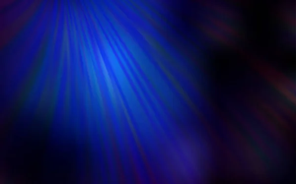 Темно Синий Вектор Размыл Блеск Фоне Абстрактная Красочная Иллюстрация Градиентом — стоковый вектор