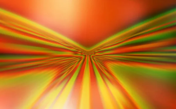 Światło Pomarańczowe Tło Wektorowe Liniami Wry Okalającej Abstrakcyjne Ilustracji Gradientem — Wektor stockowy