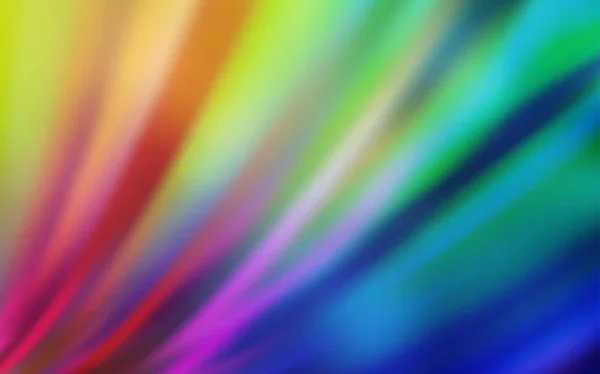 Luz Vetor Multicolor Embaçado Brilho Modelo Abstrato Ilustração Colorida Estilo — Vetor de Stock