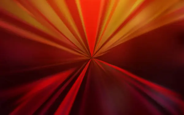 Modèle flou rouge foncé, vecteur jaune . — Image vectorielle