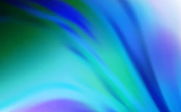 Vecteur Bleu Foncé Flou Motif Lumineux Illustration Colorée Dans Style — Image vectorielle
