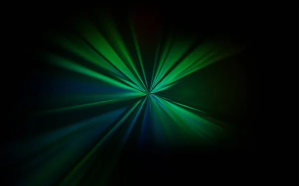 Tmavě Zelená Vektorová Barva Rozostřila Jasnou Předlohu Barevná Ilustrace Abstraktním — Stockový vektor