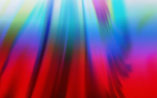 Modèle Lumineux Flou Bleu Clair Vecteur Rouge Une Élégante Illustration — Image vectorielle