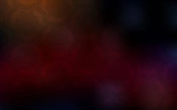 Шаблон Темно Красного Вектора Линиями Окружная Абстрактная Иллюстрация Градиентом Элегантный — стоковый вектор