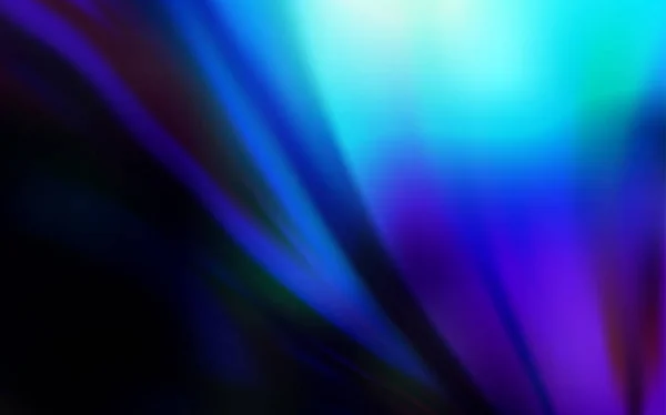 Patrón Borroso Vector Azul Oscuro Ilustración Abstracta Brillante Con Diseño — Vector de stock