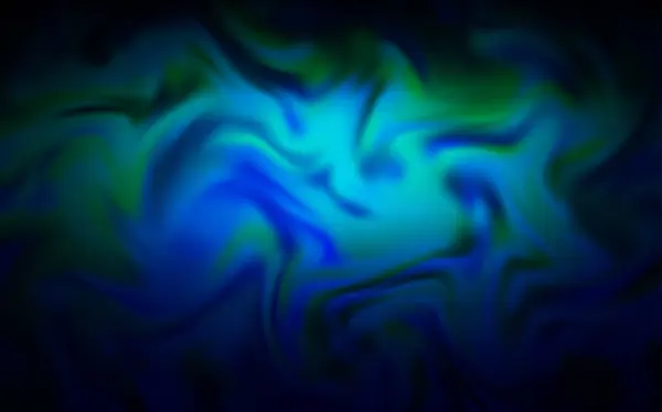 Vector Întunecat Blue Șablon Abstract Strălucire Încețoșată Ilustrație Colorată Strălucitoare — Vector de stoc