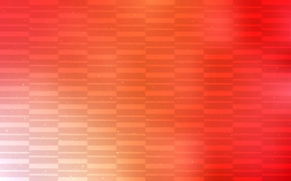 Rojo claro, plantilla de vector amarillo con palos repetidos. — Archivo Imágenes Vectoriales