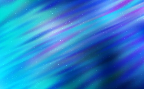 Lichtblauwe Vectortextuur Met Melkwegsterren Schitterende Gekleurde Illustratie Met Heldere Astronomische — Stockvector