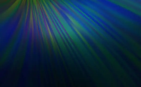 Dunkelblauer Vektor Abstrakter Verschwommener Hintergrund Leuchtende Farbige Illustration Smarten Stil — Stockvektor