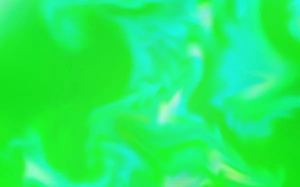 Světle Zelené Vektory Abstraktní Rozmazané Pozadí Kreativní Ilustrace Polotónovém Stylu — Stockový vektor