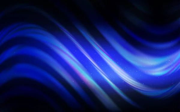 Темная Векторная Текстура Синего Цвета Звездами Молочного Пути Современная Абстрактная — стоковый вектор