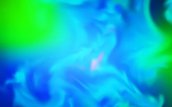 Синий Зеленый Вектор Размывает Яркую Текстуру Новая Цветная Иллюстрация Стиле — стоковый вектор