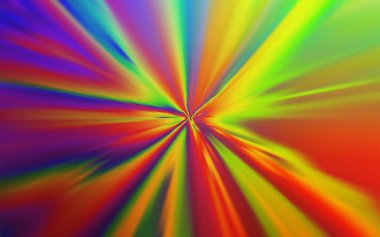 Açık Çoklu Renkli Vektör Renkli Görüntü Arkaplanı. Gradyan tasarımlı, soyut, ışıltılı çizimler. İşiniz için en iyi bulanık tasarım..