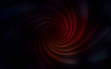 Galaksi yıldızlı koyu kırmızı vektör arka planı. Parlak astronomik yıldızlı parlak renkli çizimler. Kozmik arkaplanlar için şablon.