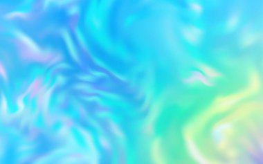 Açık mavi, yeşil vektör bulanık parlak soyut arkaplan. Soyut ve gradyan renkte renkli çizimler. İşiniz için en iyi bulanık tasarım..