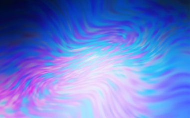 Açık Pembe, mavi vektör soyut parlak şablon. Gradyan tasarımlı, soyut, ışıltılı çizimler. İşiniz için yeni tasarım.