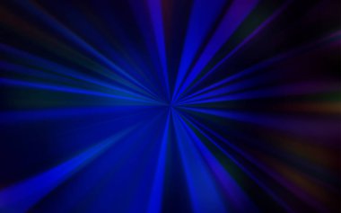 Koyu mavi vektör parlak dokuyu bulanıklaştırdı. Parlak renkli bir illüstrasyon. Marka kitabı için zarif bir arkaplan.