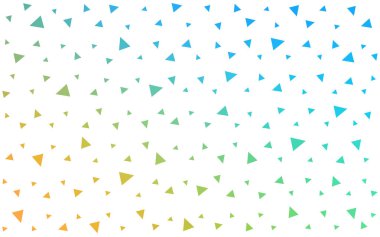 Açık mavi, sarı vektör soyut Çokgen desen. Üçgenler ile soyut tarzda renkli Illustration. Web siteniz için yeni bir doku.