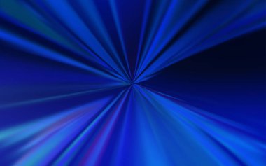 Koyu mavi vektör soyut parlak şablonu bulanıklaştırdı. Soyut ve gradyan renkte renkli çizimler. İşiniz için yepyeni bir tasarım..