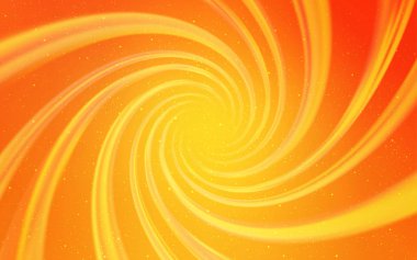 Samanyolu yıldızlar ile açık sarı vektör doku.