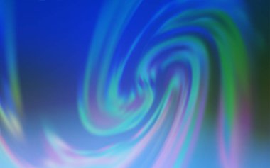 Açık mavi, yeşil vektör parlak soyut düzeni. Degrade ile bulanıklık tarzında yeni renkli Illustration. İşletmeniz için tamamen yeni tasarım.