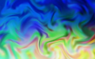 Açık mavi, yeşil vektör soyut parlak şablon. Degrade ile renkli soyut Illustration. İş tasarımınız için yeni stil.