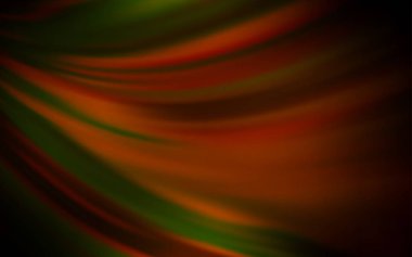 Koyu turuncu vektör şablon bulanık. Gradyan ile zarif parlak bir çizim. Marka defteriniz için yeni stil tasarımı.