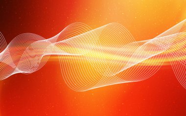 Açık kırmızı, sarı vektör renkli bulanıklık arka plan.