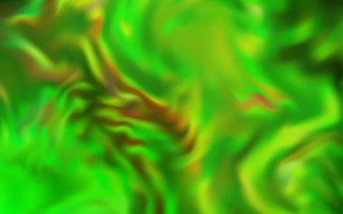 Açık yeşil, sarı vektör bulanık ve renkli desen. Görüntü tarzında tamamen yeni bir renkli çizim. İşiniz için yeni tasarım.