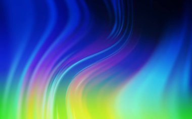 Açık mavi, yeşil vektör parlak dokuyu bulanıklaştırdı. Eğilimli zarif, parlak bir çizim. Tasarımlar için arka plan.