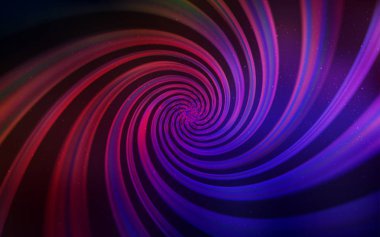 Koyu mavi, uzay yıldızları ile kırmızı vektör şablonu. Büyük Dipper yıldızları ile modern soyut Illustration. Reklam, poster, afiş için en iyi tasarım.