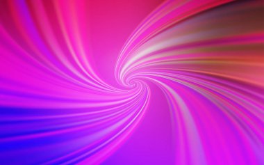 Açık mor, alaycı hatları ile pembe vektör arka plan. Gradyan ile bir sirkumfleks soyut Illustration. İşletmeniz için tamamen yeni bir tasarım.