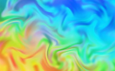 Açık mavi, sarı vektör parlak desen bulanık. Degrade ile soyut tarzda renkli Illustration. Tasarımınızın yeni yolu.