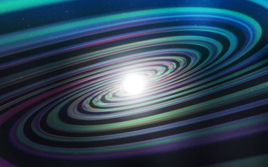 Gece gökyüzü yıldızlı açık mavi vektör deseni. Bulanık dekoratif tasarım galaksi yıldızlarıyla basit bir stilde. Fütürist reklamlar ve kitapçıklar için şablon.