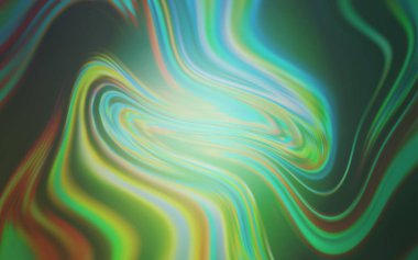 Açık mavi, yeşil vektör soyut parlak doku. Yaratıcı illüstrasyon, yarım tonlu ve eğimli. İşiniz için en iyi bulanık tasarım..