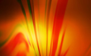 Koyu turuncu vektör parlak desen bulanık. Degrade ile renkli soyut Illustration. Tasarımlar için arka plan.